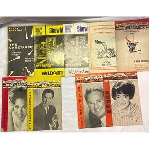 Houston Texas Music Theatre Programs, 1967 & 1968